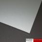 Preview: Winkel 2-fach gekantet Stahl verzinkt RAL 9006 Weißaluminium 0,75mm